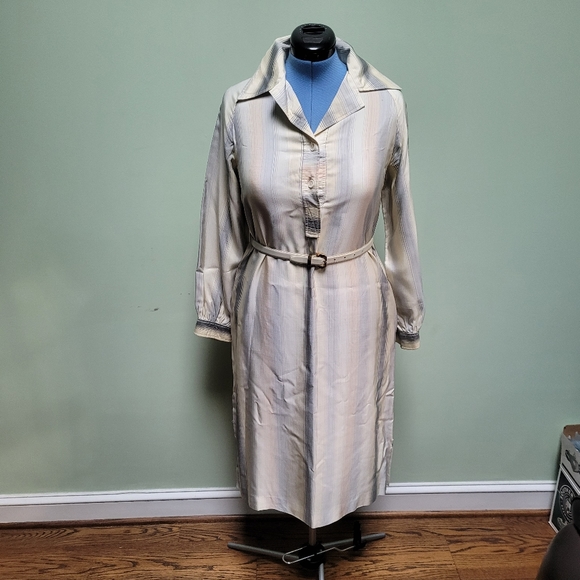 Vintage Irving Samuel Silk Dress - Picture 1 of 5